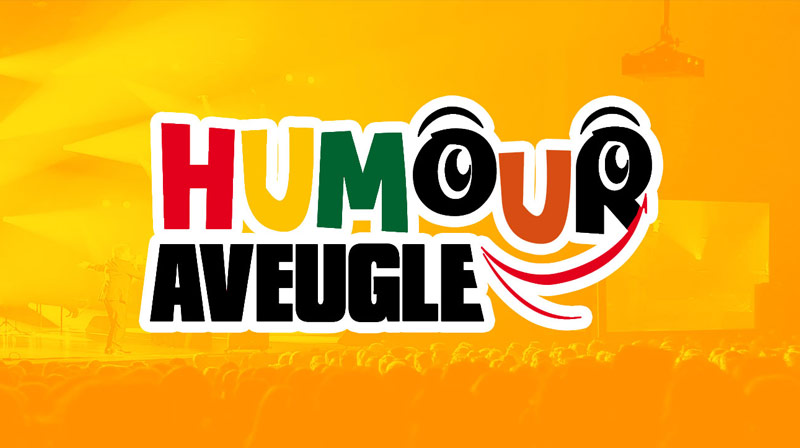 Humour Aveugle Yellow Poster - 800x448