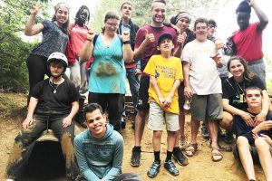 Photo camp Richelieu - groupe en activité