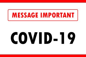 Image indiquant: Message important COVID-19